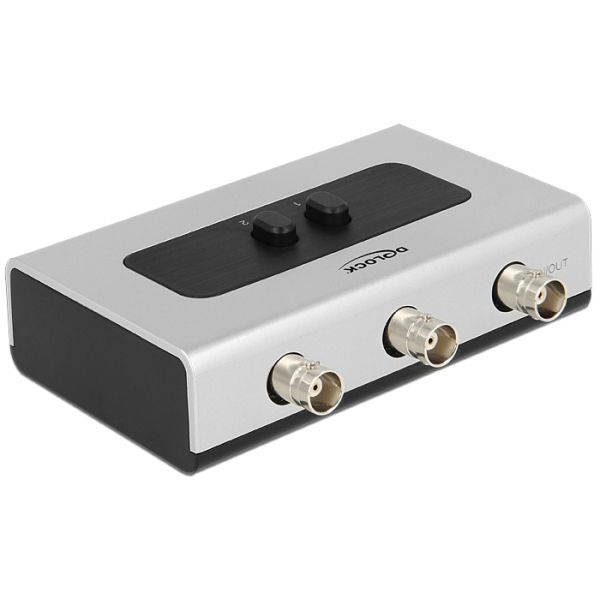 Delock Bnc Switch 2 Eingänge -> 1 Ausgang Bidirektional - 87669