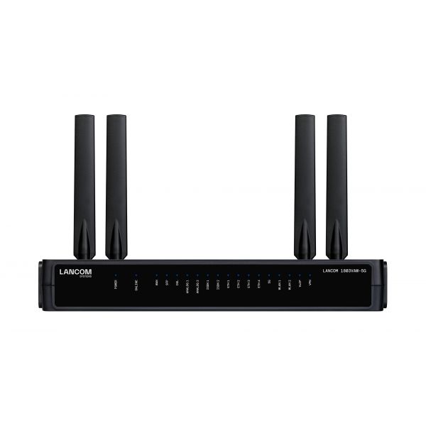 Lancom Router SD-WAN VoIP Gateway 1803VAW-5G (EU) Wi-Fi 6 Dual Band 5G