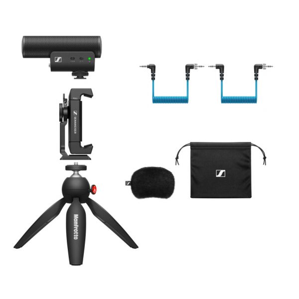 Sennheiser Kit Microfone MKE 400 Mobile