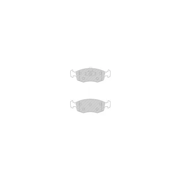 Ferodo Pastilhas de Travão Fiat FDB4735 71738151,71738152,77362177 Jogo de Pastilhas de Travão,jogo de Pastilhas para Travão de Disco