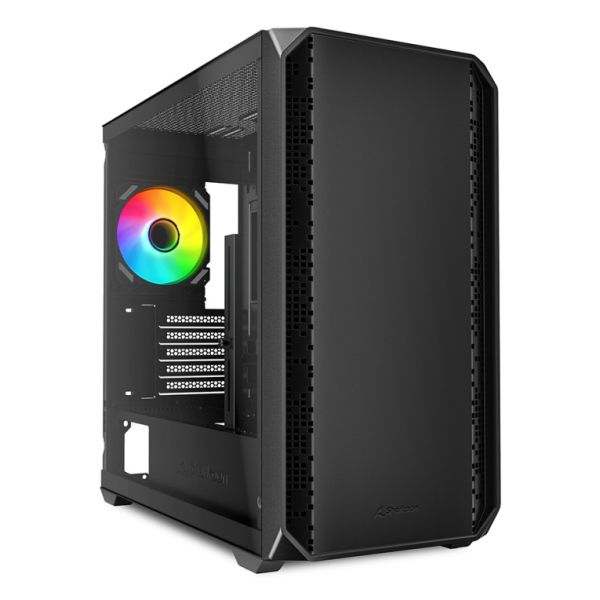 Caixa Sharkoon MK2 RGB Micro-ATX Mini-ITX 11 Ventoinhas RGB USB-C