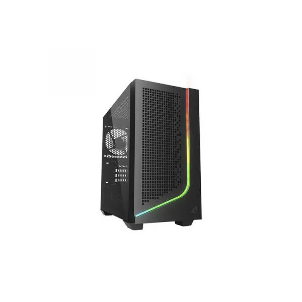 Sharkoon J1000 ARGB mATX Vidro Temperado Preto