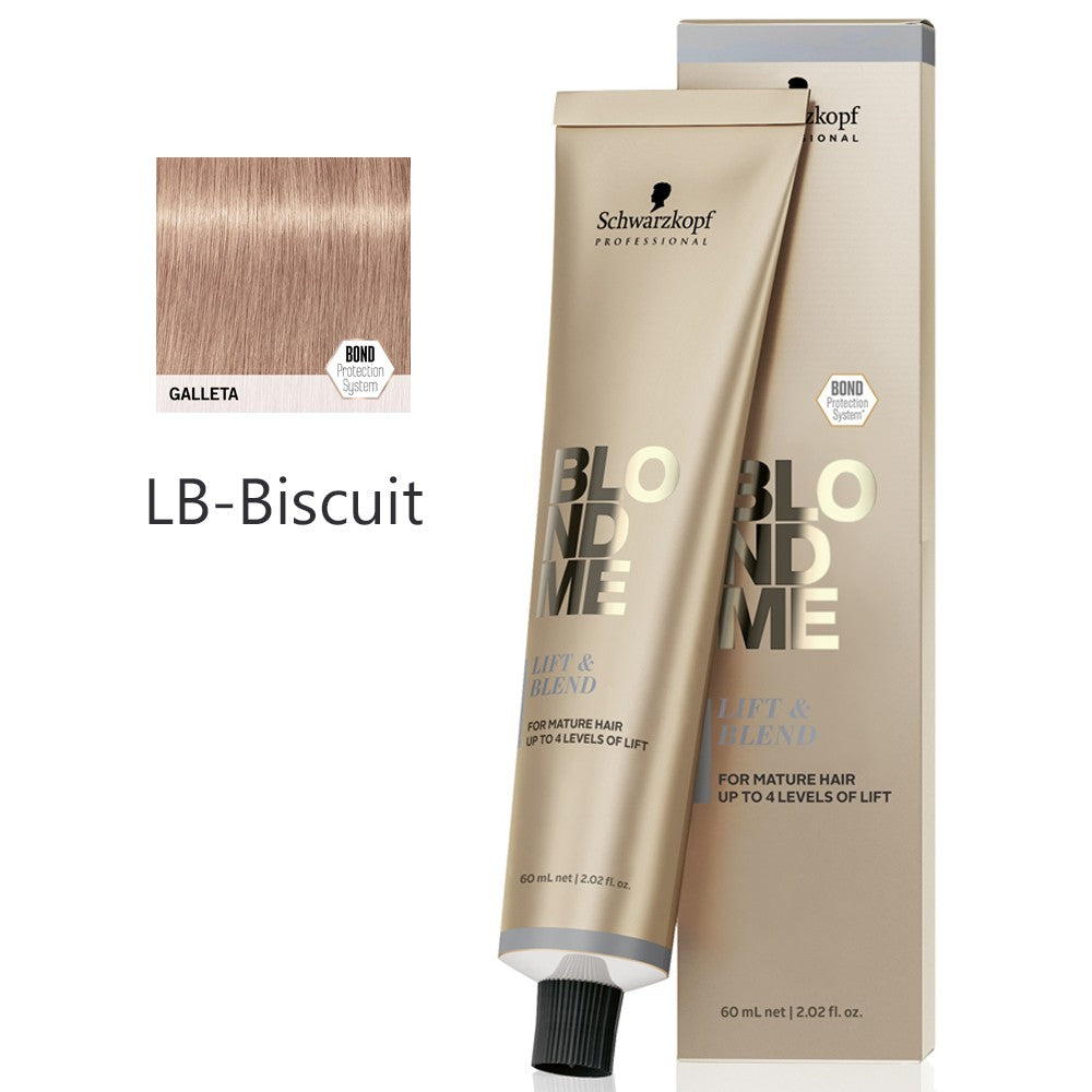 Schwarzkopf - Crema Aclarante y Tonalizante BlondMe LB-Biscuit 60 ml