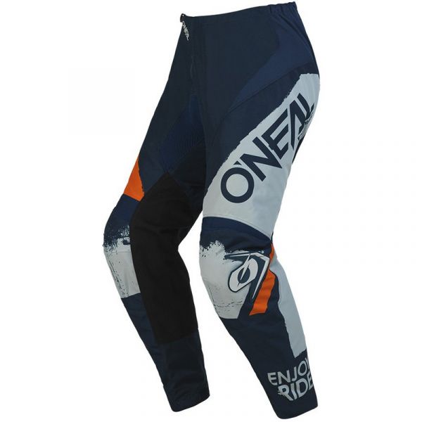 Oneal Moto Calças Element Shocker Blue / Orange 30