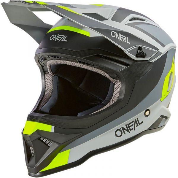 Oneal - Moto Capacete 1SRS Stream Matt Black / Neon Yellow XL