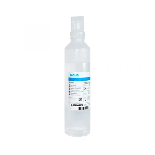 BBraun Água Bidestilada Aqua 500ml