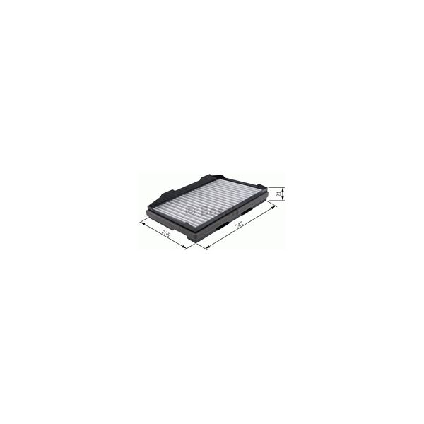 Bosch - 1 987 432 119 - Filtro, ar do habitáculo - 4047023215789
