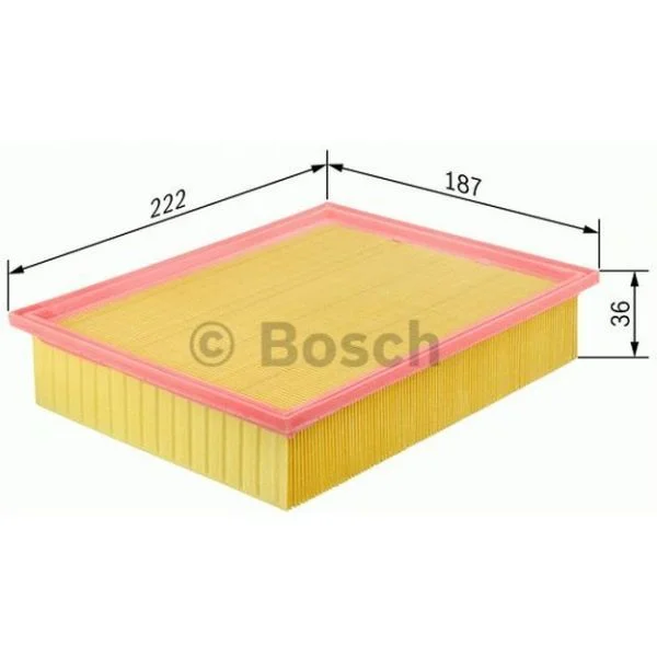 Bosch - F 026 400 153 - Filtro de ar - 4047024713444