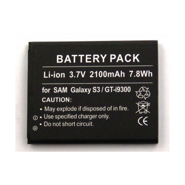 Energy Plus Bateria alta capacidad samsung galaxy s3 4200 mah - White