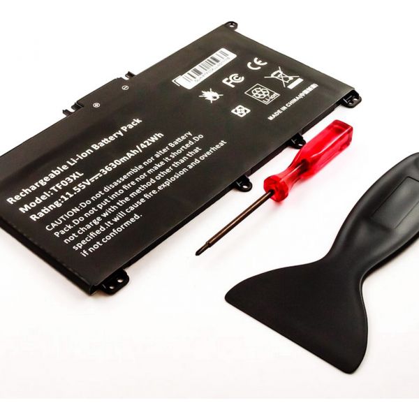 Bateria Pavilion 15-CC 11,55V hp (3630mAh) Compatível - BCE54039