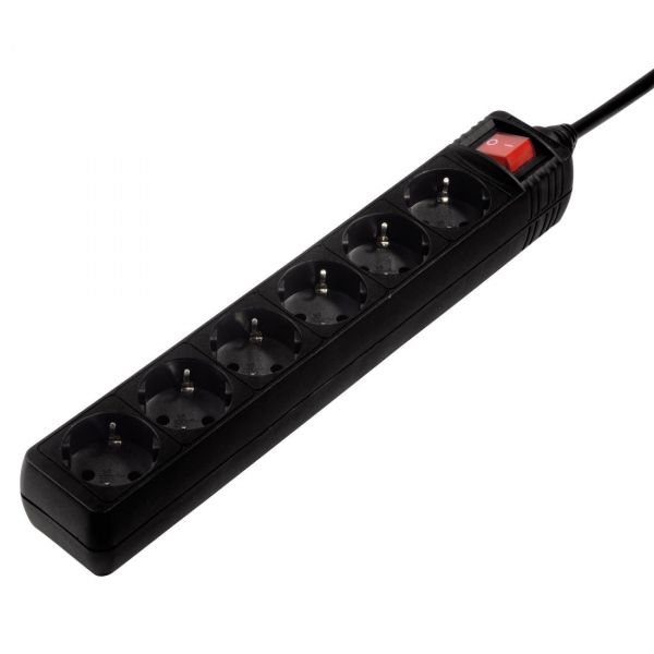 Hama Extensão 30394 6T 1,5M C/int Pr