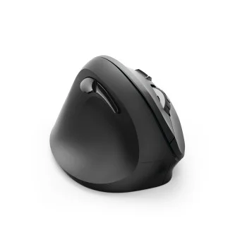Rato HAMA Sem Fio Ergonomico, Mão esquerda , EMC-500, Preto