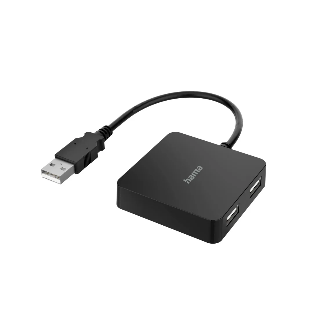 HUB USB 2.0 Hama 4 Portas Preto