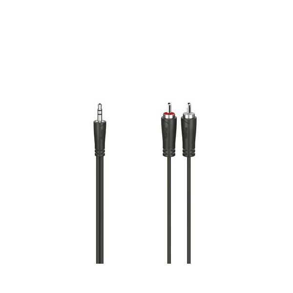 Hama Cabo 2 Rca Macho Jack 3.5 de 1,5m - 4047443445001