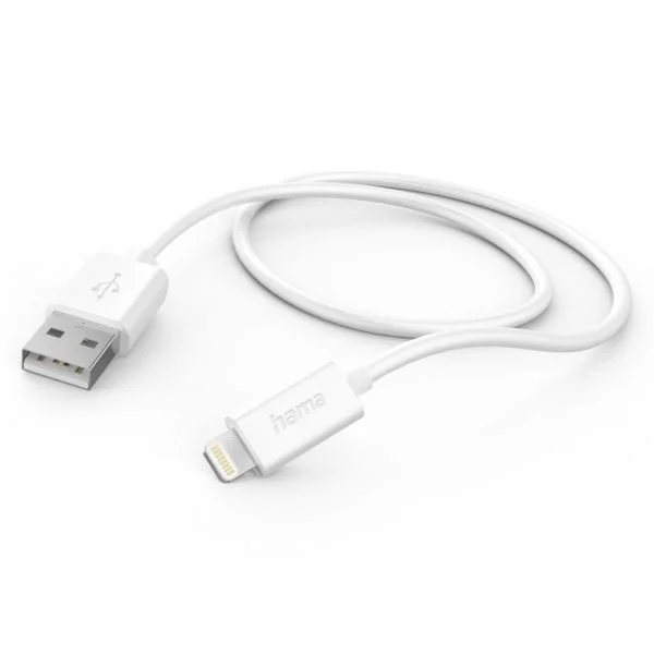 Hama Cabo Lightning 1m White - 00201579