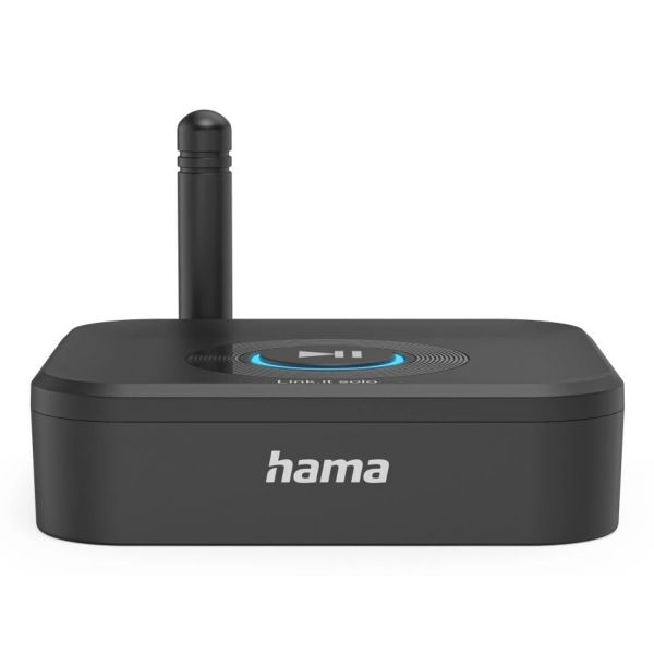 Hama Adaptador Bluetooth Link.it 00205321 Recetor BT5.3 Jack USB-C MicroSD 50m Preto