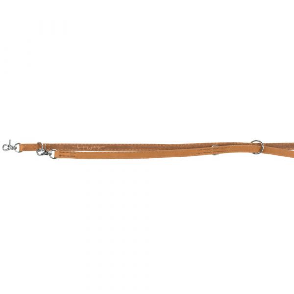 Trixie Trela Ajustável Rustic Couro Camel 2 m/20 mm
