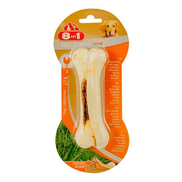 8in1 Delights Strong Bones Osso Small (1un)