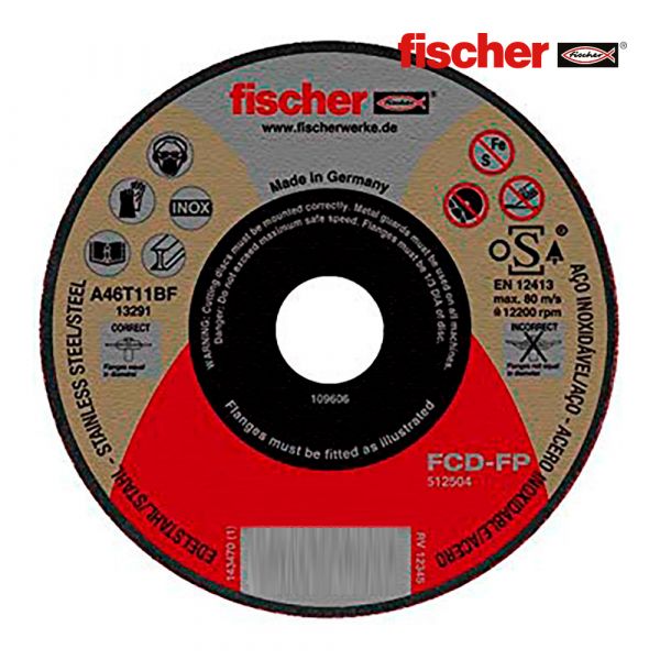 Fischer Disco Fcd-fp 125X1X22,23 Plus - 840011132