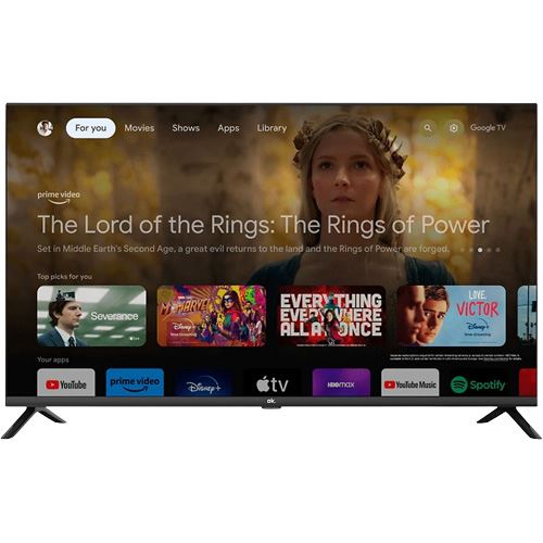 Smart TV OK. 40" LED Full HD OTV 40GF-5023C Google TV - 101cm