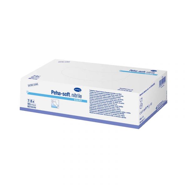 Hartmann Luvas Peha-Soft Nitrile Guard Tamanho S 100 Unidades