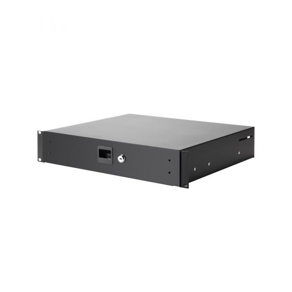 Adam Hall 19 Parts 87402 A - Rack Drawer 2 U aluminium