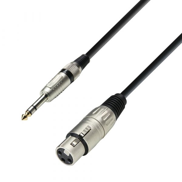 Adam Hall Cabo Microfone K3BFV0600 6m Xlr/jack