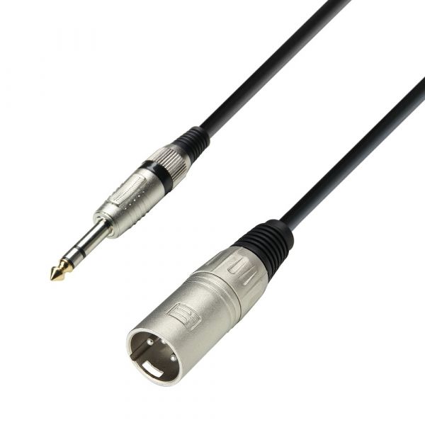 Adam Hall Cabo Microfone K3BMV0600 6m Xlr/jack