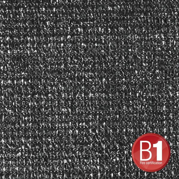 Adam Hall 0155 X 46 B Gauze, Material 100 4x6m With Eyelets, Black