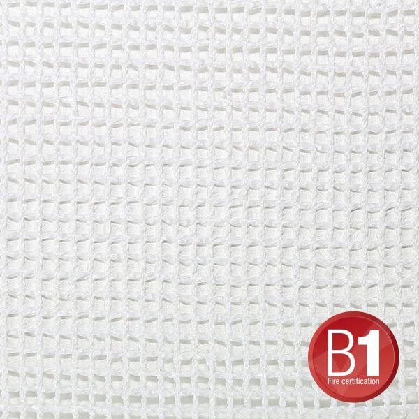 Adam Hall 0156 X 56 W Gauze, Material 201 5x6m With Eyelets, White