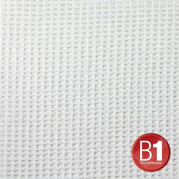 Adam Hall 0157 X 45 W Gauze, Material 202 4x5m With Eyelets, White