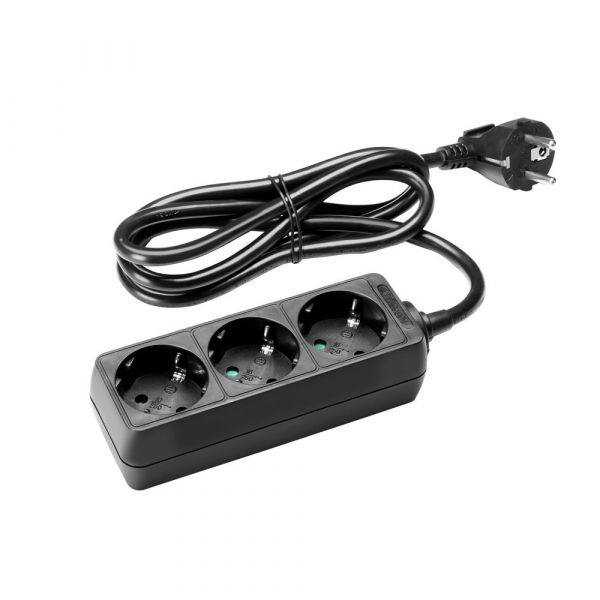 Adam Hall Accessories 8747 X 3 M 5 - 3-Outlet Power Strip 5m cable length