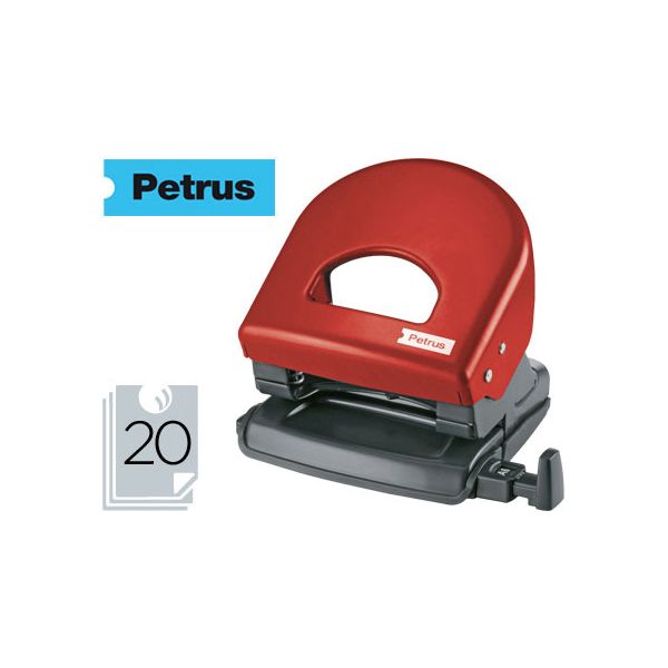 Petrus Perfurador 62 Color, Cap. 20 Fls - Vermelho - 62