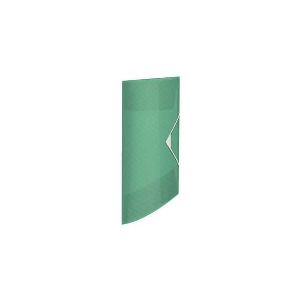 Esselte Pasta Elásticos Ice A4 3 Abas, 150 Folhas, Verde 626223