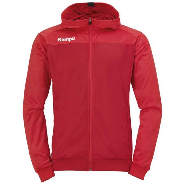 Kempa Casaco com Capuz Prime Multi 2005118-03 3XL Vermelho