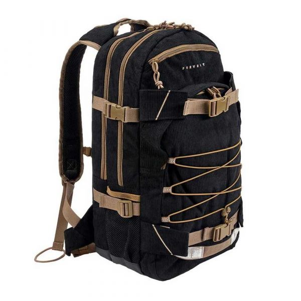 Brandit Mochila Forvert Cord Laptop Black One Size