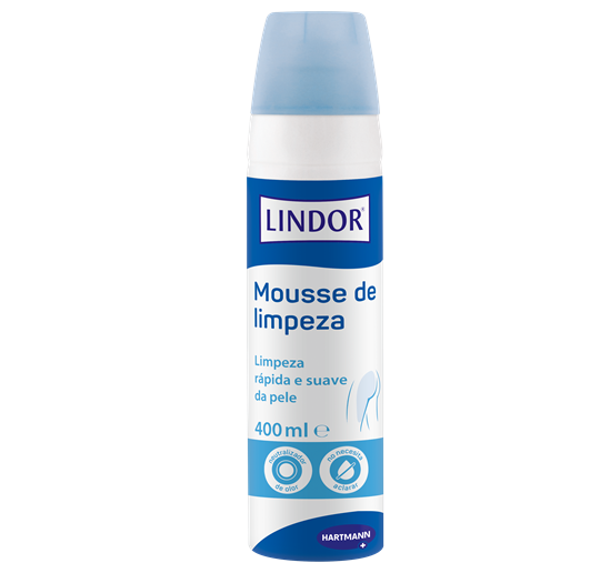 Lindor mousse limpeza 400ml