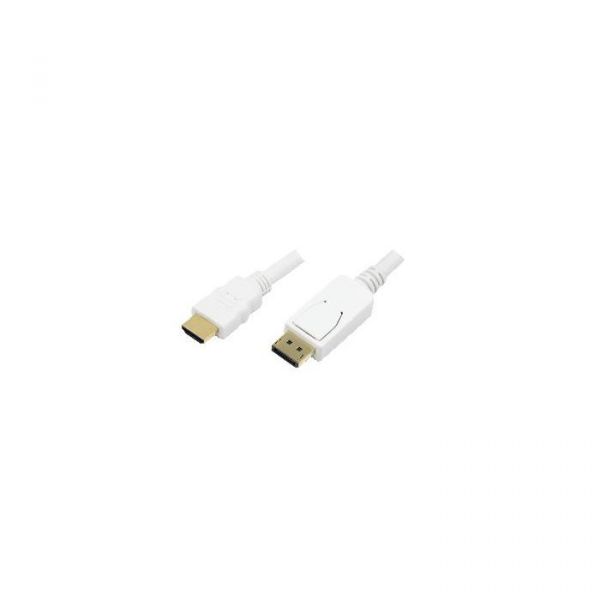 Logilink Cabo DisplayPort Macho > HDMI Macho 2m - - CV0055