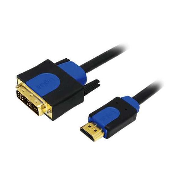 Logilink Cabo Hdmi-Dvi Conector 18+1pin St/St 3m