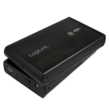 CAIXA EXTERNA 3.5 USB 3.1 5GB PRETA - LOGILINK