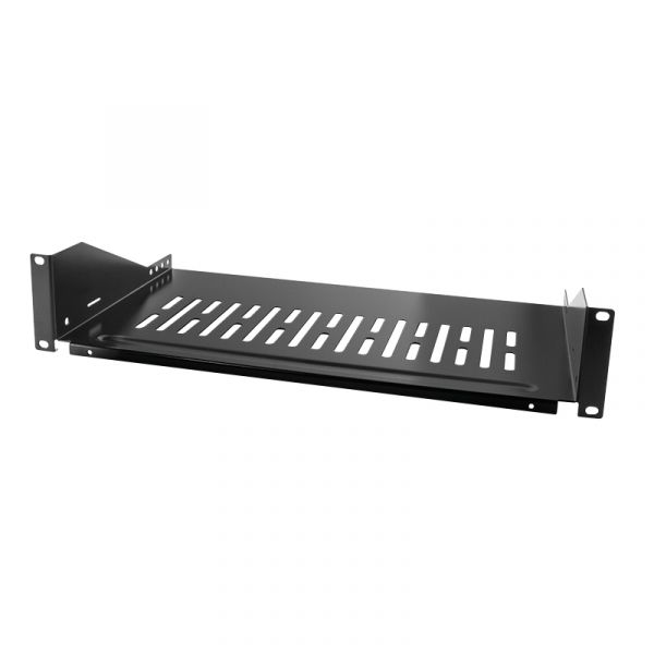 Logilink Prateleira 19" 700mm Frontal Preto