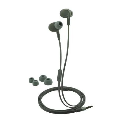 AUSCULTADOR ESTEREO SPORT COM MIC, LOGILINK HS0041,CINZENTO