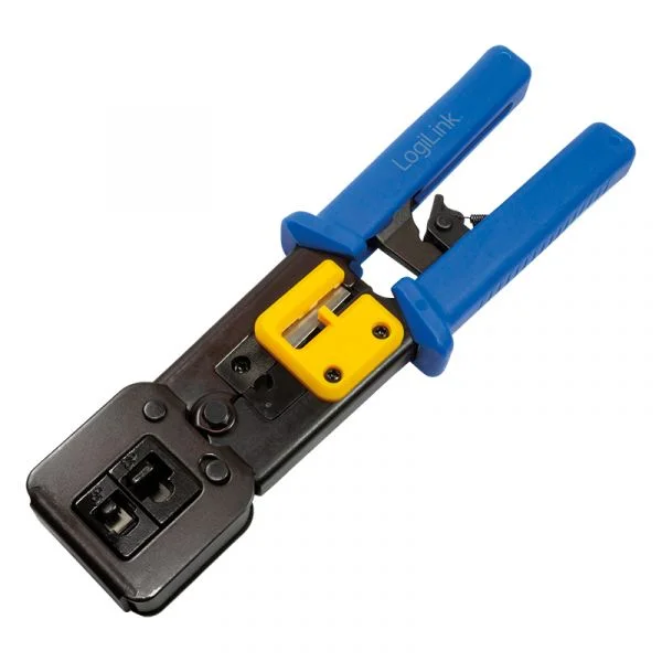 Logilink Ferramenta de Cravação WZ0037 para Conectores RJ11/12/45, Preto