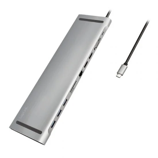 ADAPTADOR Logilink USB-C MULTIPORTAS 11 EM 1