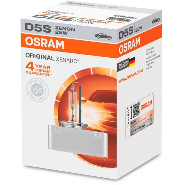 Osram Lâmpada D5S 12V/25W 4400K Xenarc® Original