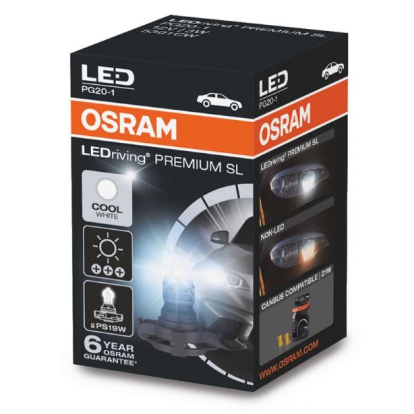Osram LED Osram Premium Ps19W Pg20-1 - LED-OSRAM-5301CW