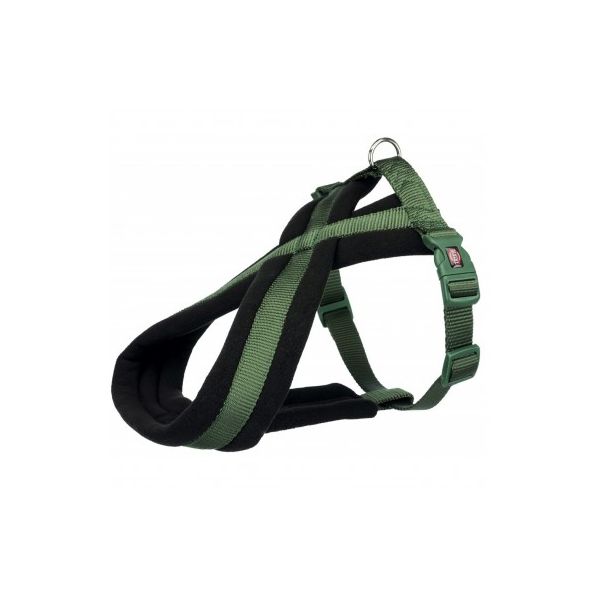 Trixie Peitoral Premium Touring Cães Verde Tropa 45-80 cm/25 mm