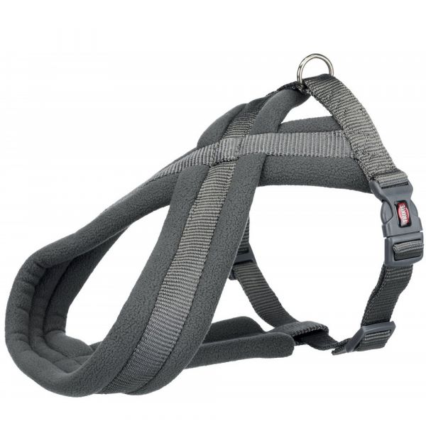 Trixie Peitoral Premium Touring Cães Cinzento 60-100 cm/25 mm