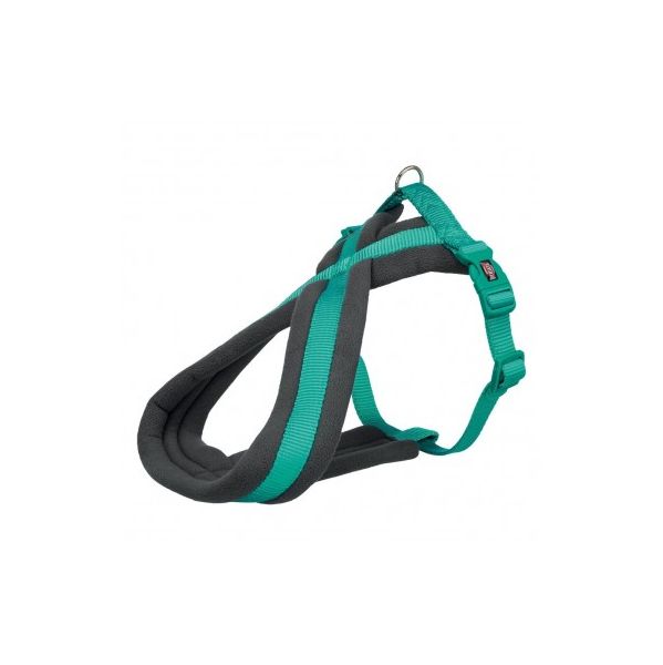 Trixie Peitoral Premium Touring L-XL Verde Água