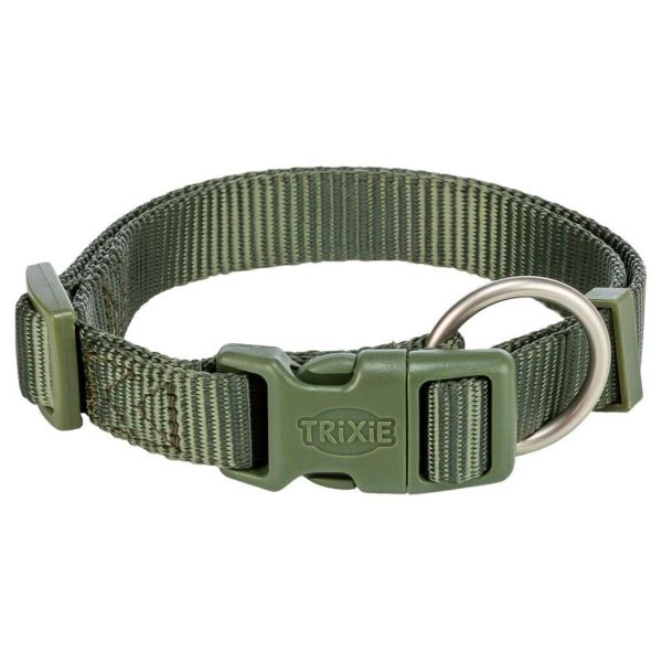 Trixie Coleira Premium (Xs-S) 22-35 Cm / 10 Mm (Verde Azeitona) - TX201433